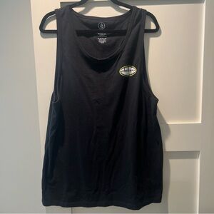 Men’s Volcom Cotton Tank Top Black XL
